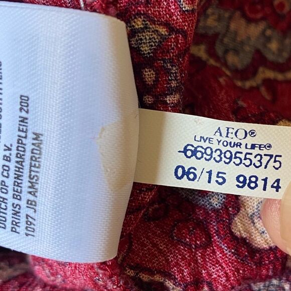 American Eagle Floral Babydoll Mini Dress Women's Sz XXS Boho Festival Coachella - Picture 16 of 16